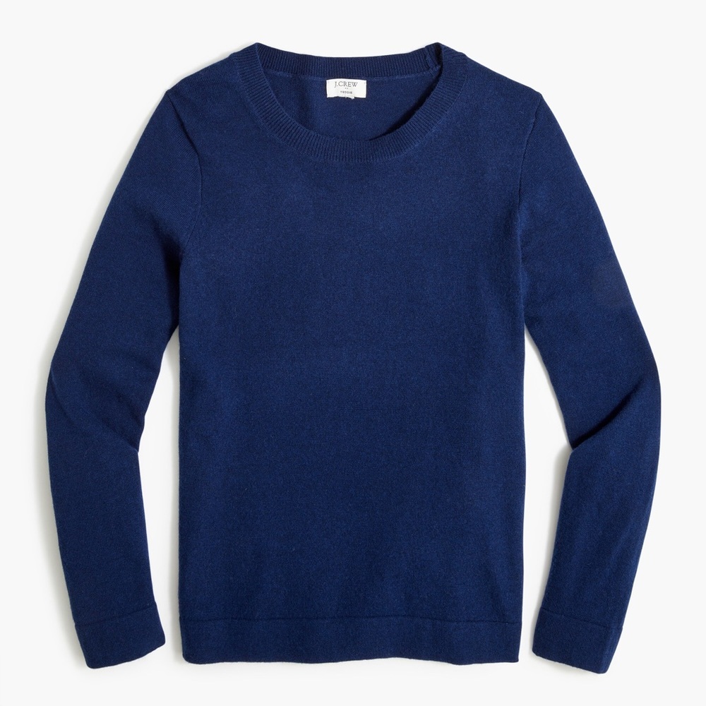 J.Crew Factory Cotton-Wool Blend Teddie Sweater